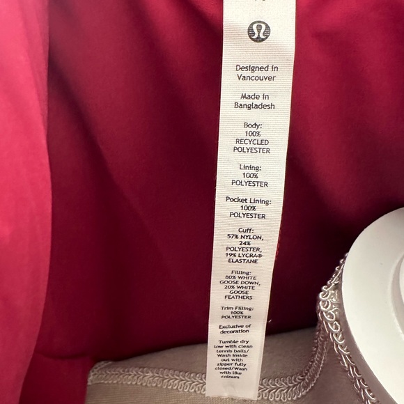 Lululemon Wunder Puff Jacket - Picture 10 of 12